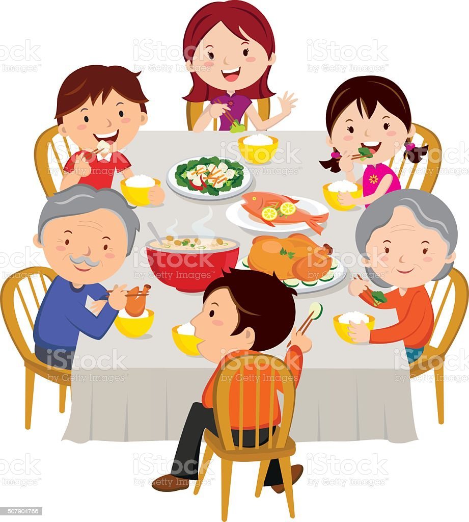 Ребенок за обеденным столом