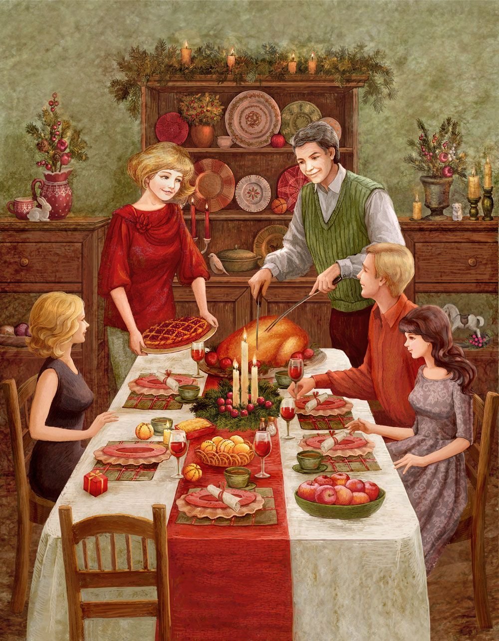 Ужин с семьей