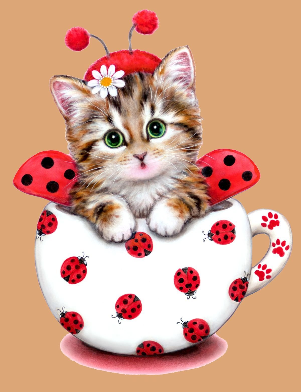 Алмазная мозаика - кошка