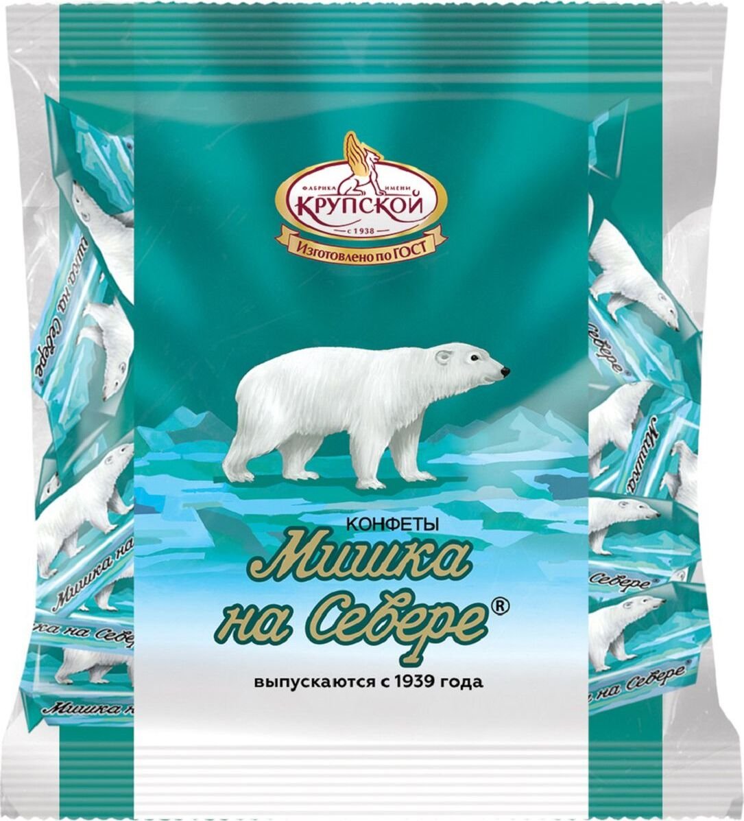 Мишка на севере конфеты Крупской