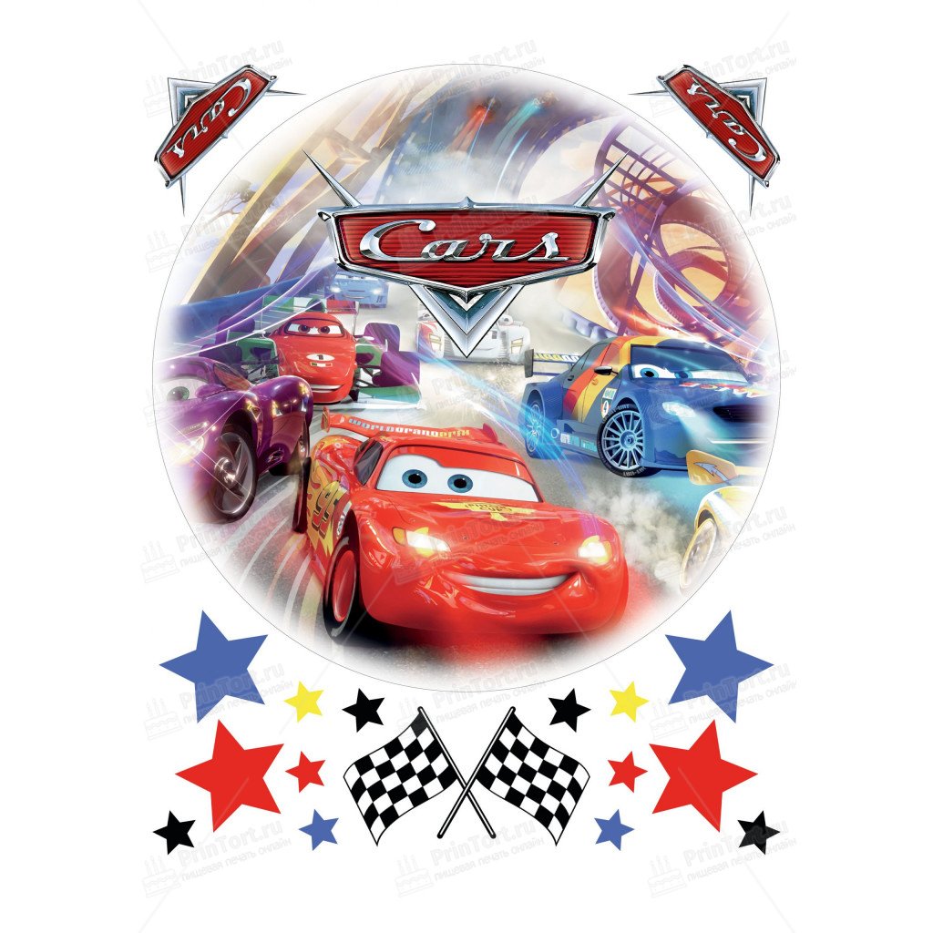 Молния Маквин для топперов