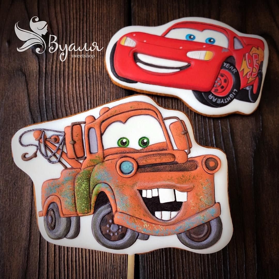 Тачки печать на торт