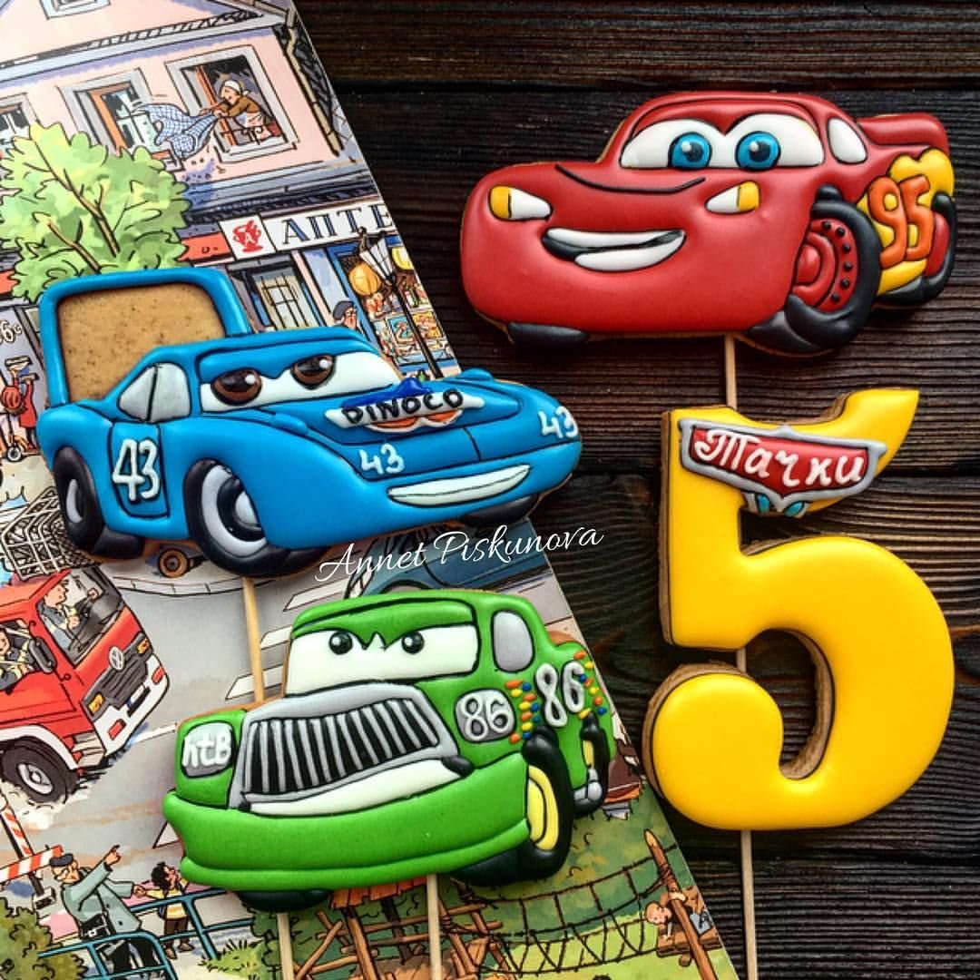 Имбирные пряники молния Маквин