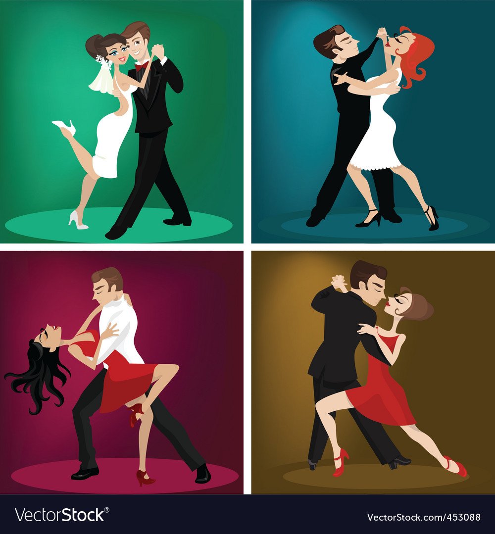 Шарж бальные танцы