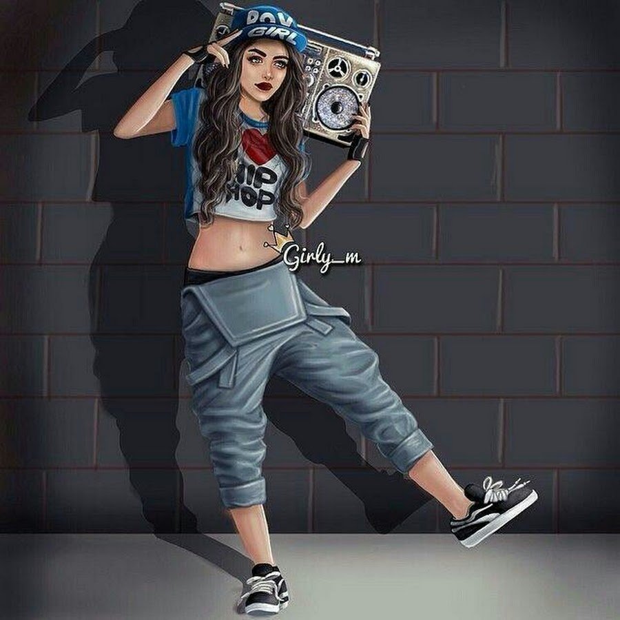 Девушки в стиле хип-хоп