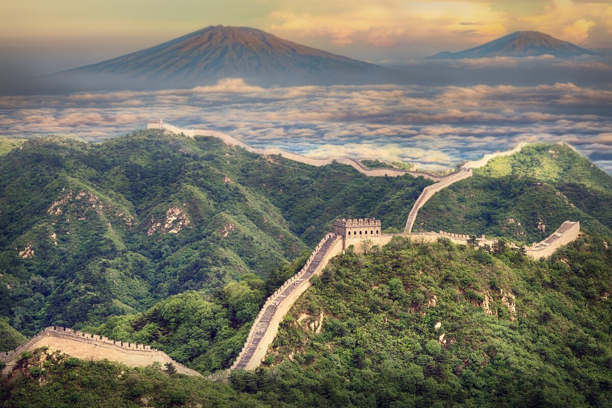 Высота great Wall of China