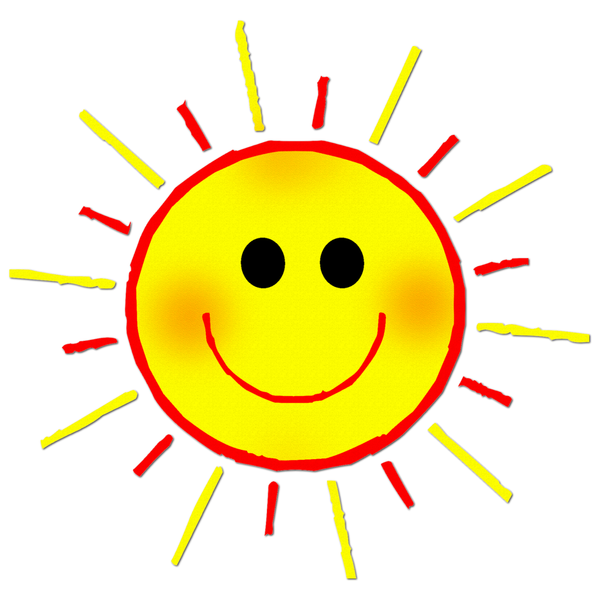 Смайлик солнце