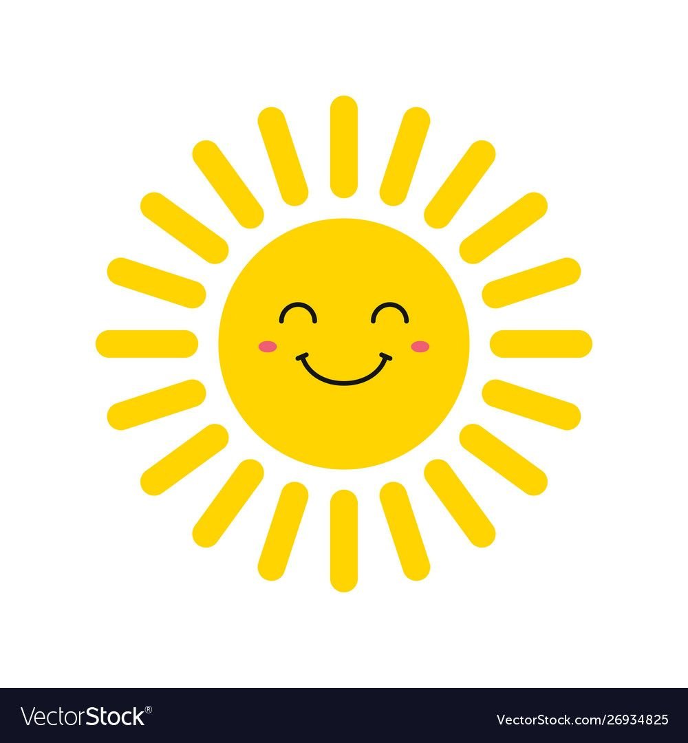 Эмодзи солнышко