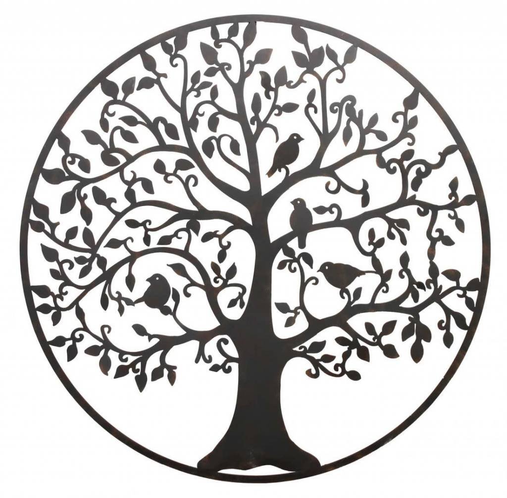 Дерево из металла эмблема