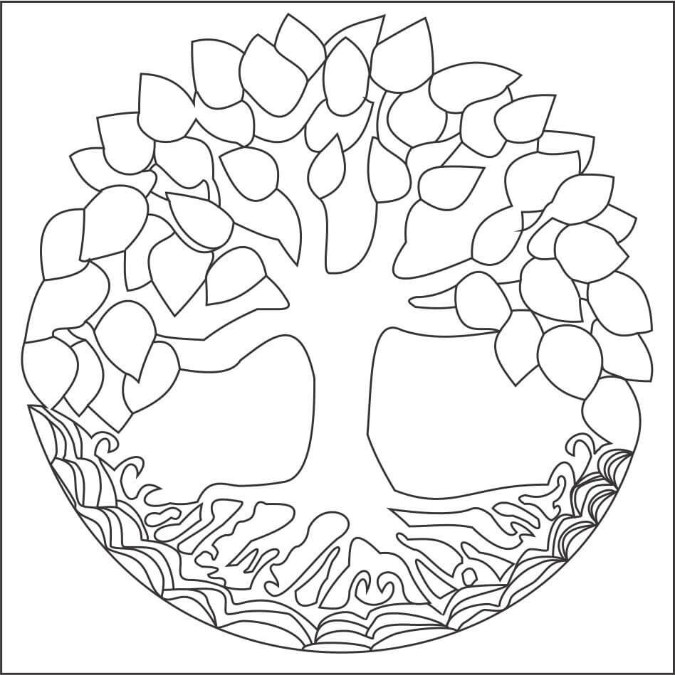 Дерево жизни эскиз