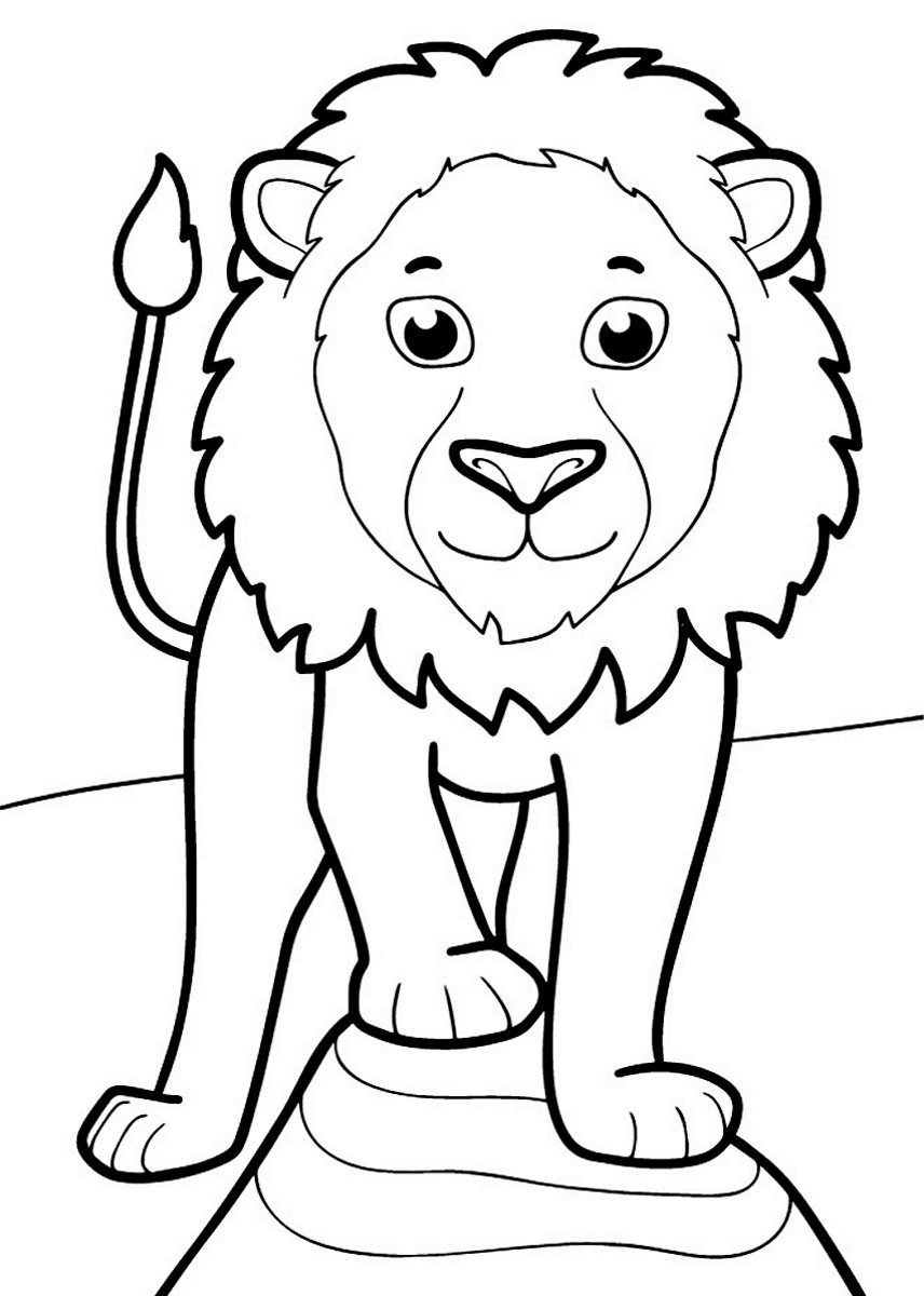 Book Lion for Kids