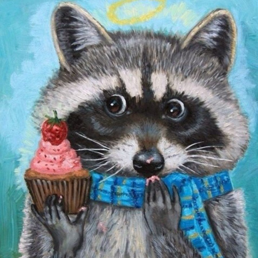 Торт с енотом