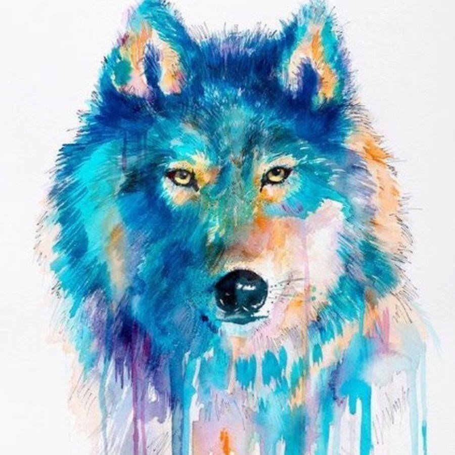 Фиолетовый волк