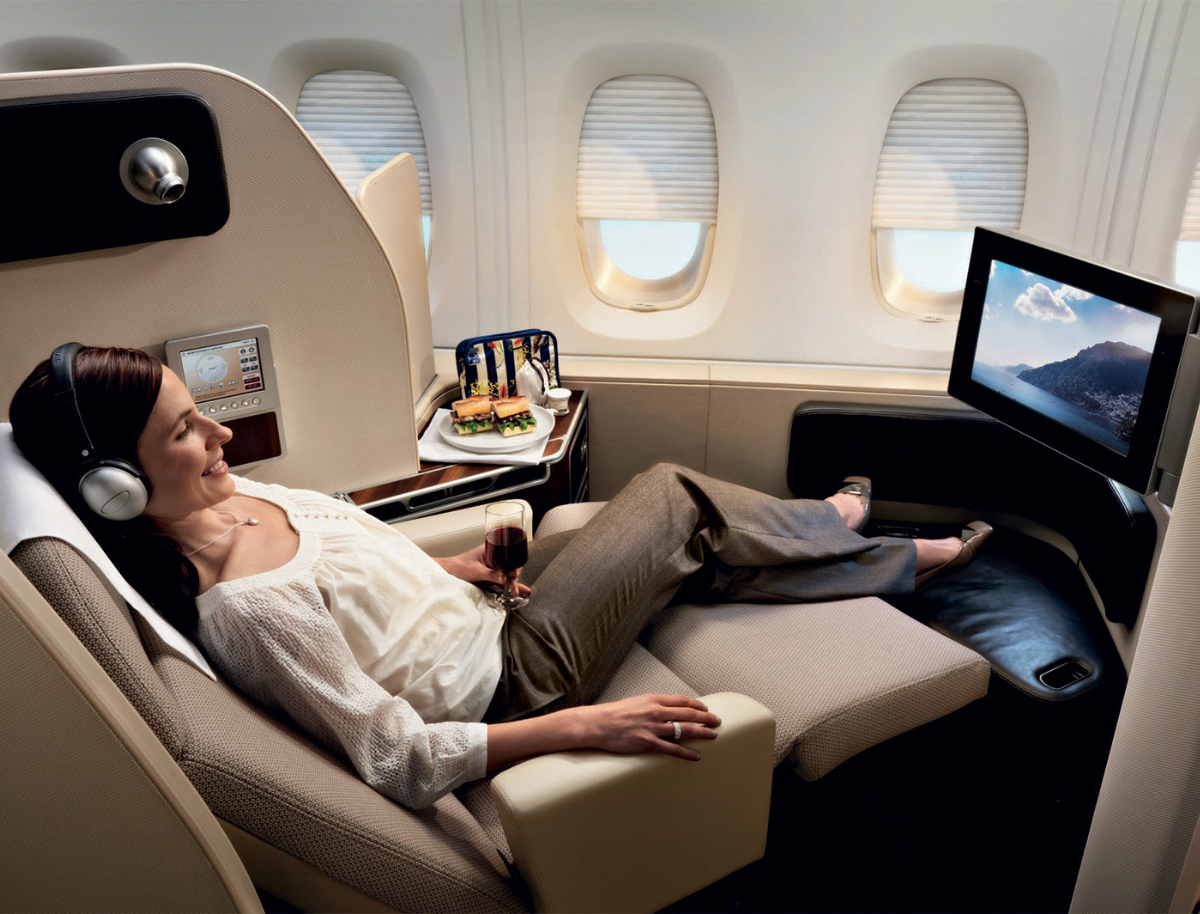 Qantas Airways бизнес класс