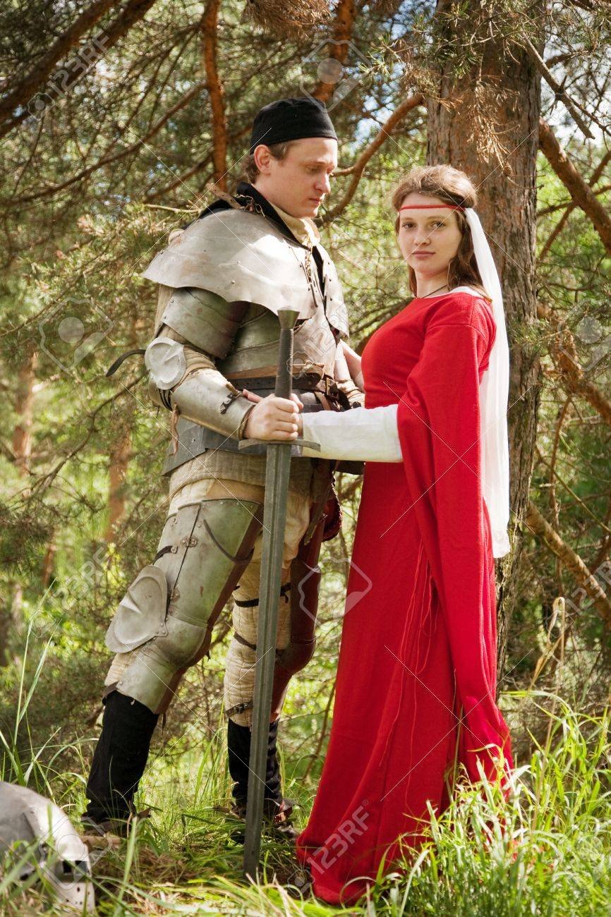 Рыцарь и дама картинки