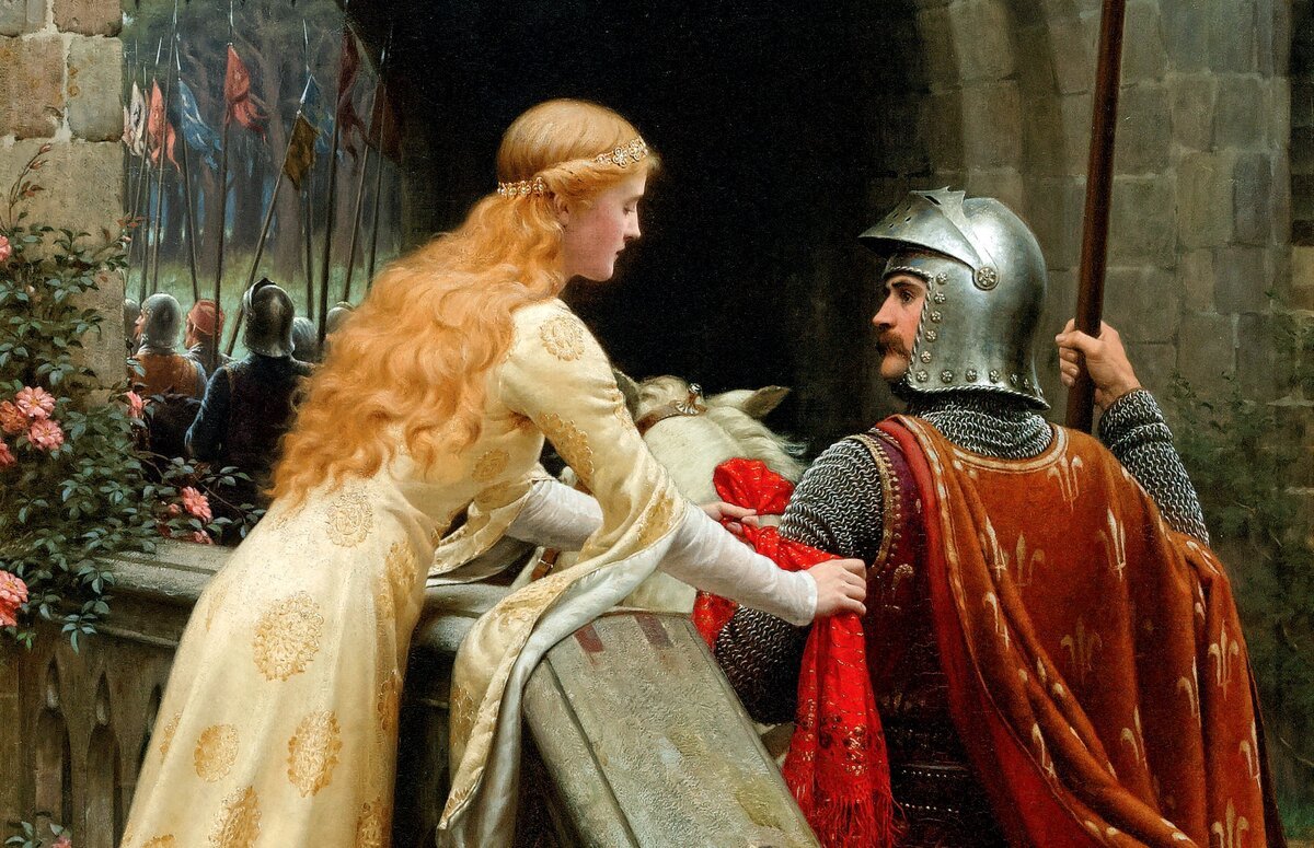 Рыцарь с дамой из фильма