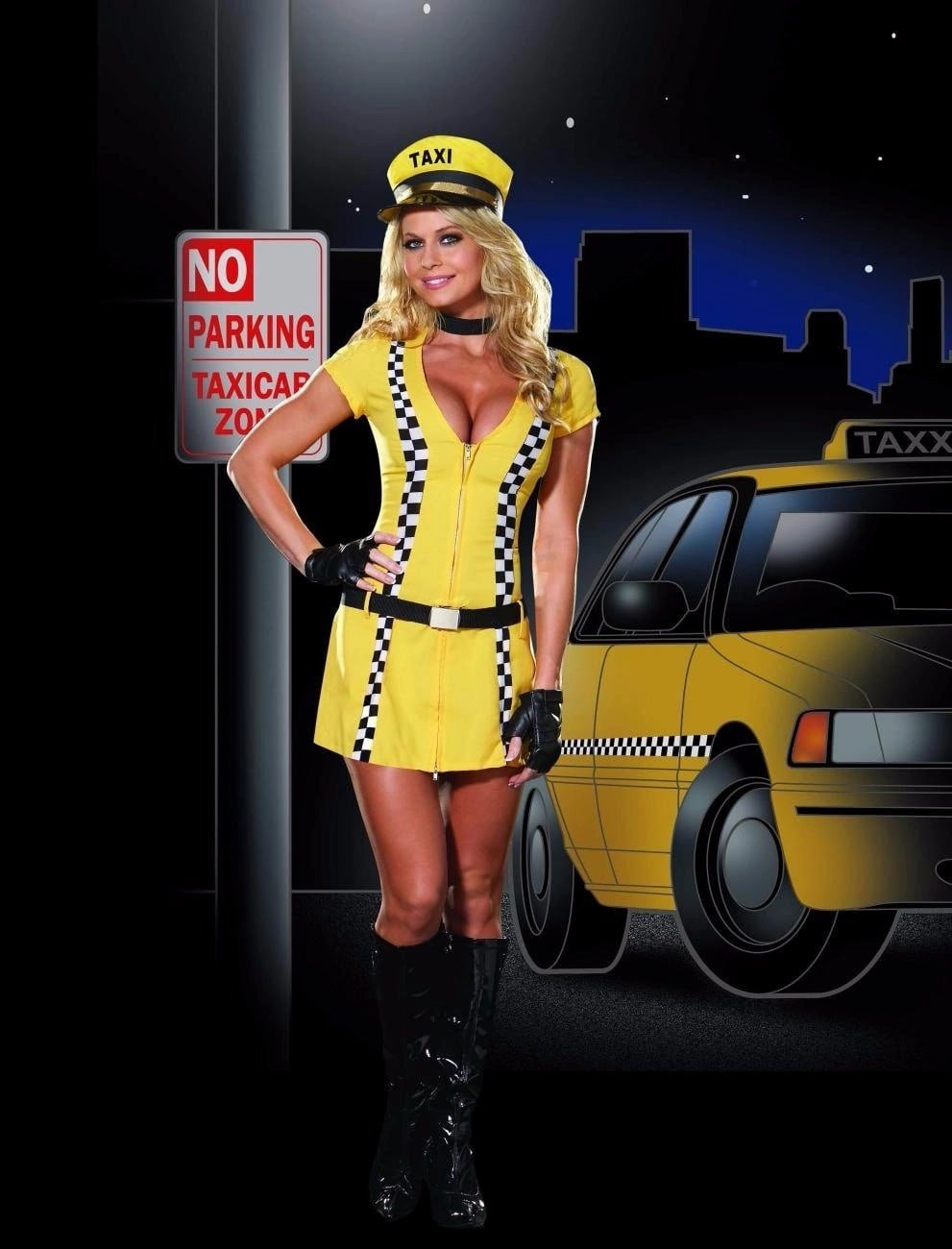 Такси рисунок