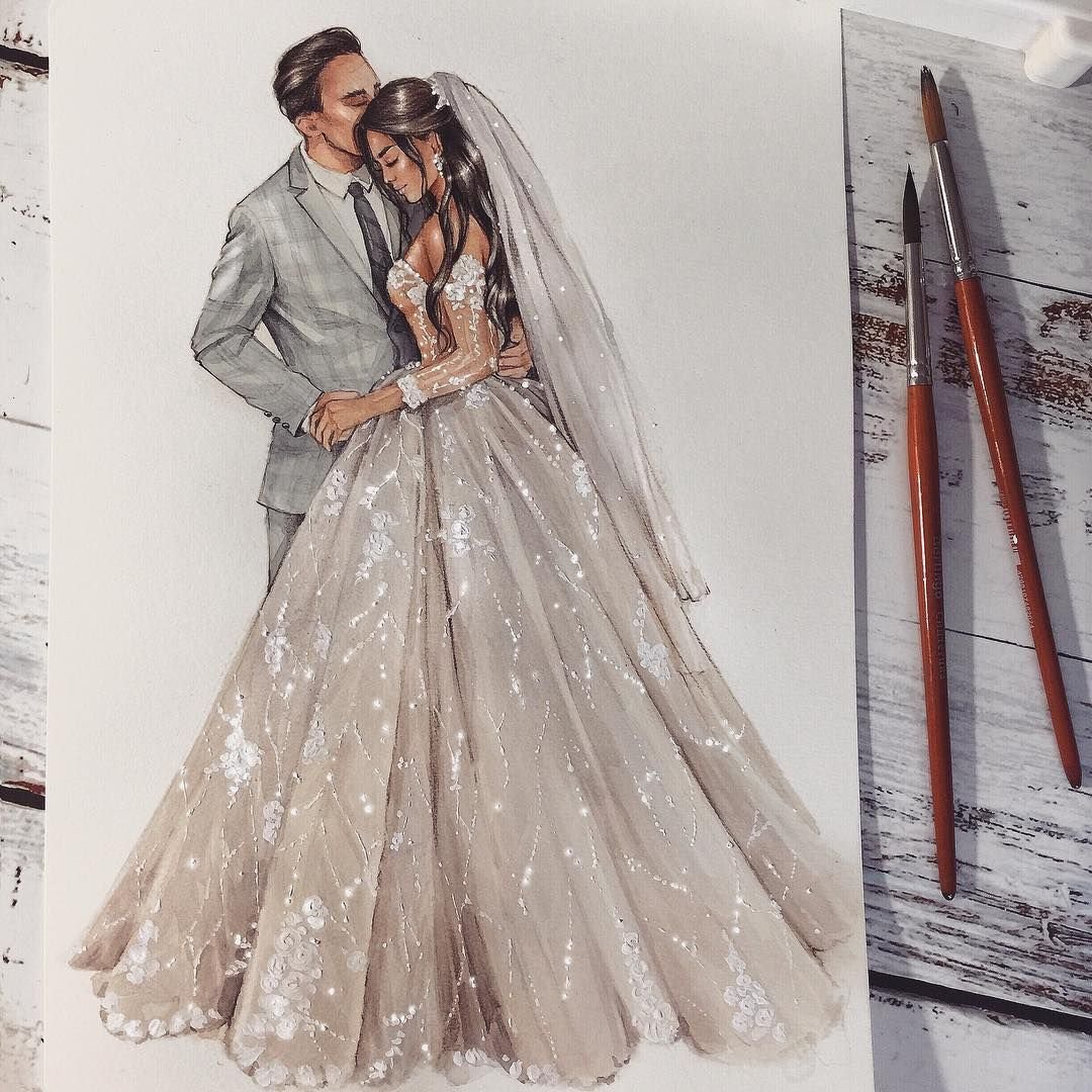 Свадебные иллюстрации