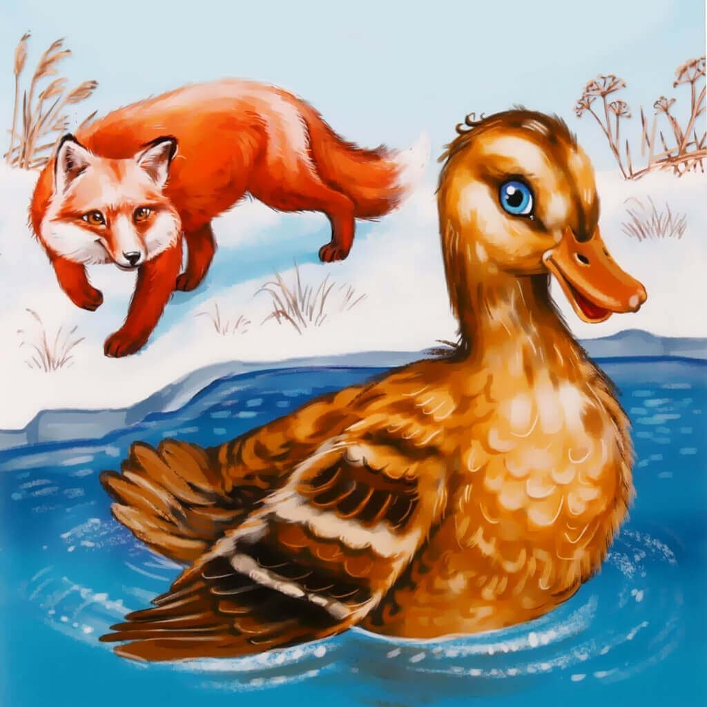 Марианская кряква рисунок