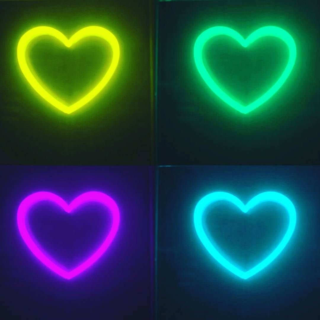 Неоновое сердце