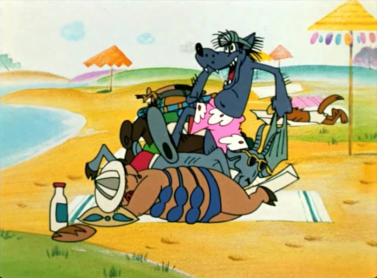 Ну погоди выпуск 1 на пляже