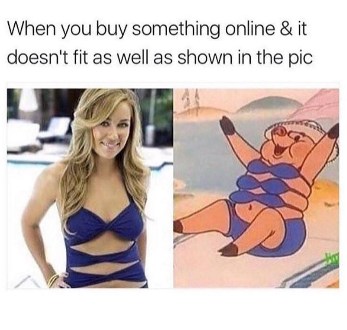 Свинья в лифчике из ну погоди