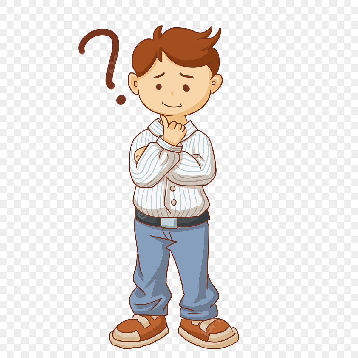 Мультяшное лицо мальчика