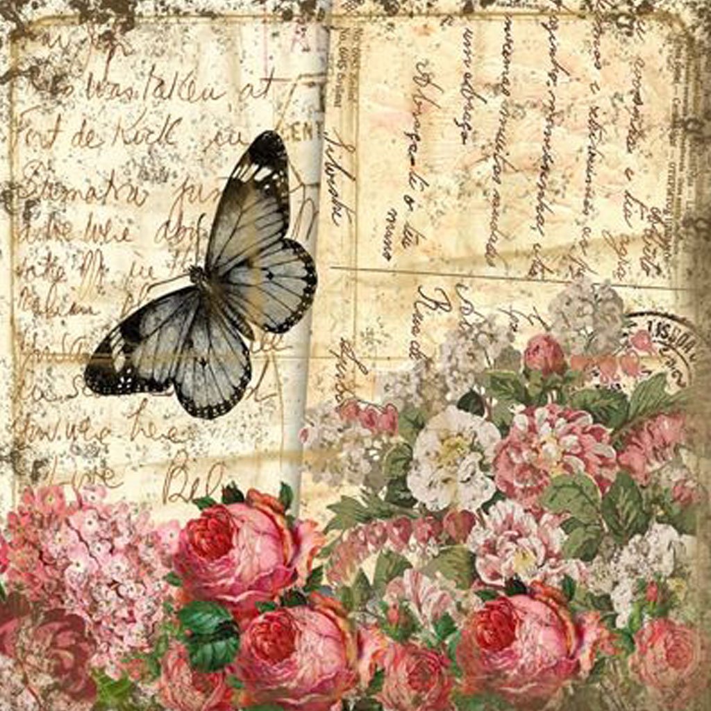 Винтажная бумага для скрапбукинга