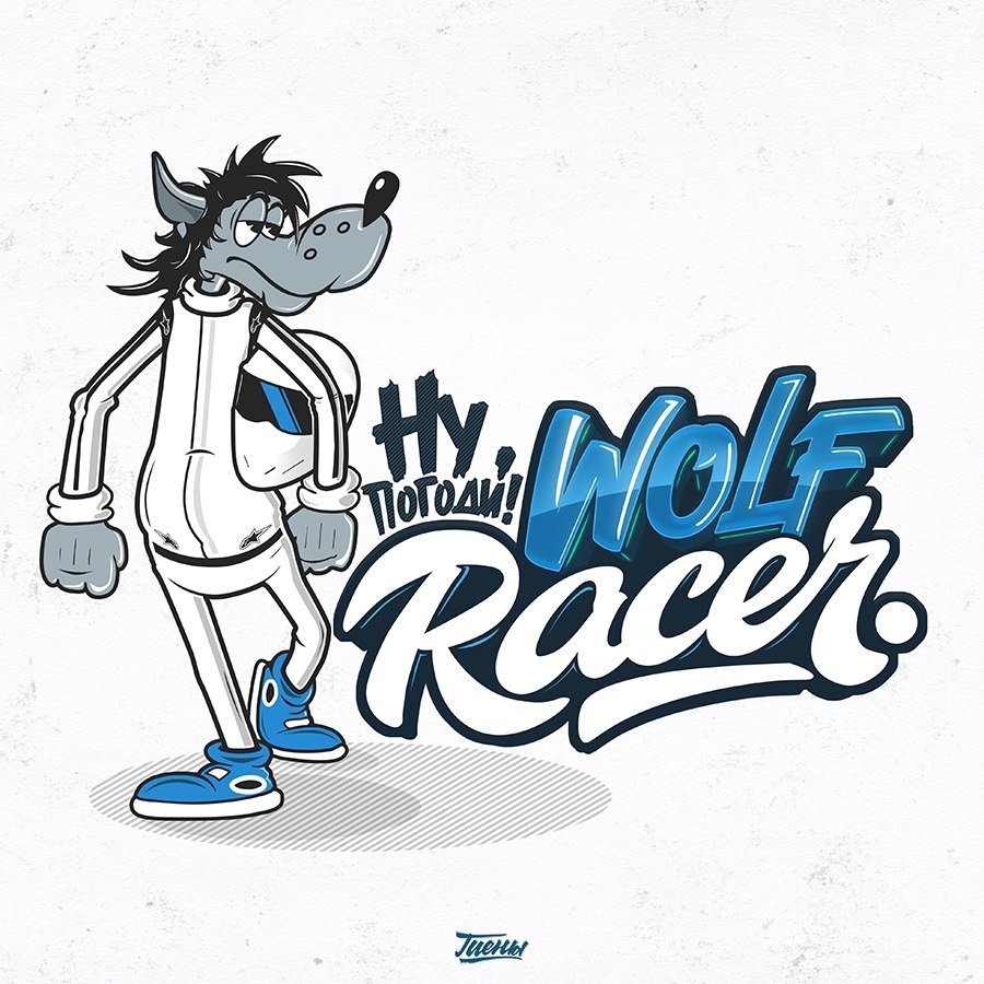 Наклейки "ну, погоди!"