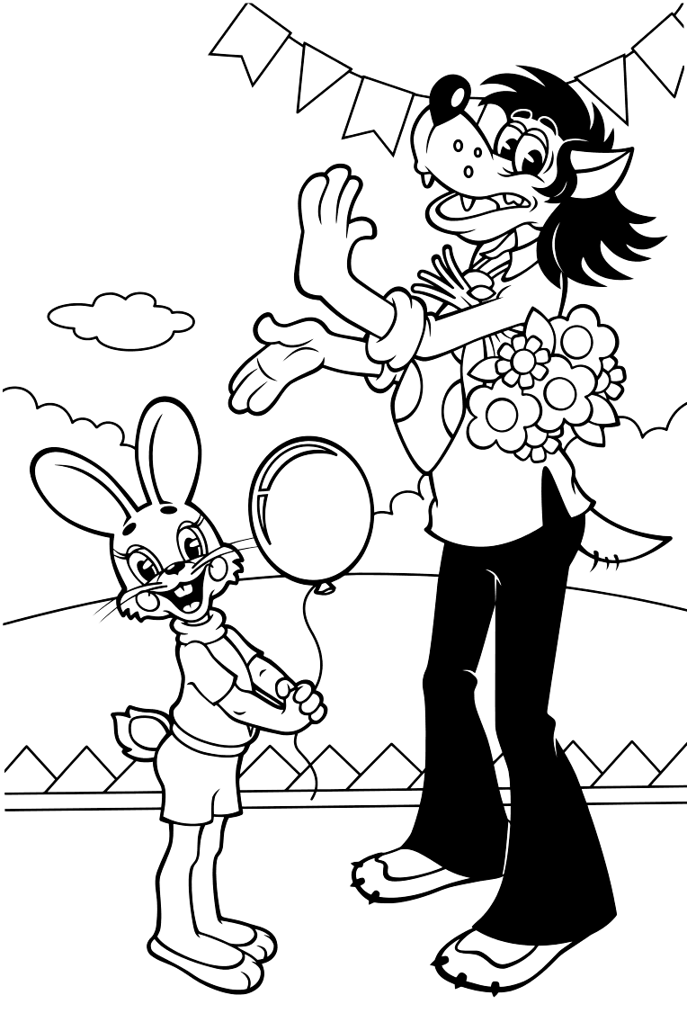 Татуировка волк из ну погоди