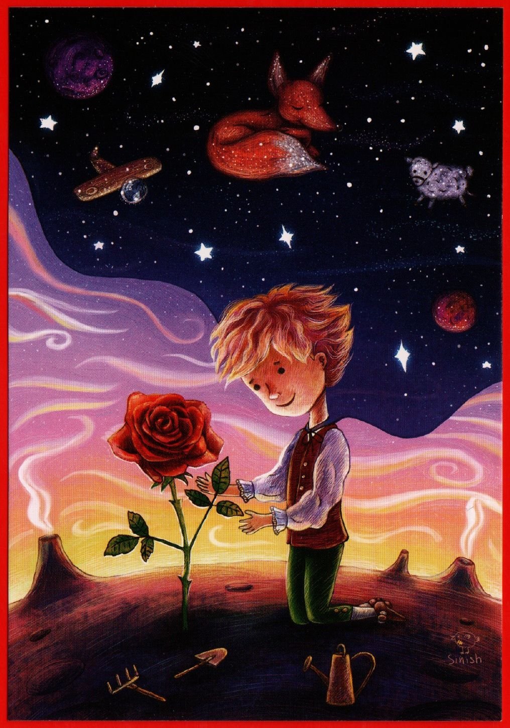 Одинокие цветы