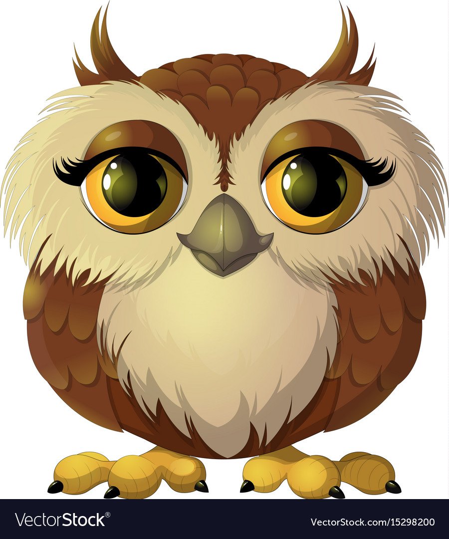 Маски для детей в детском саду Сова