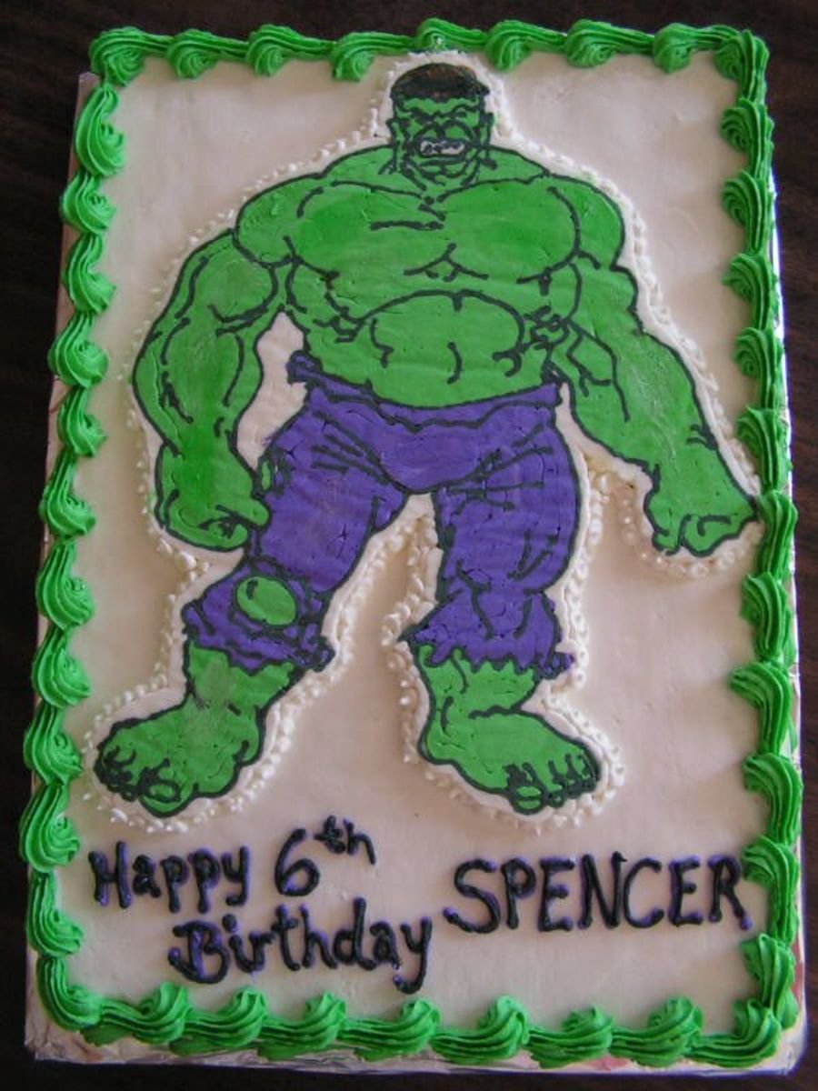 Фото вафельных картинок Халк