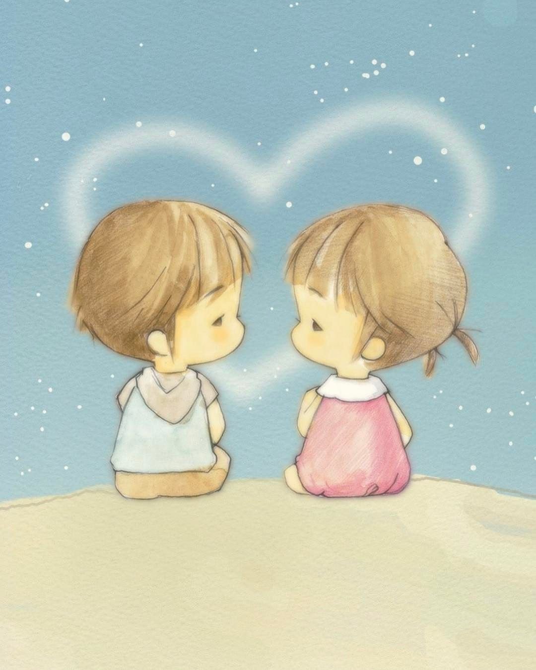 Девочка с сердечком