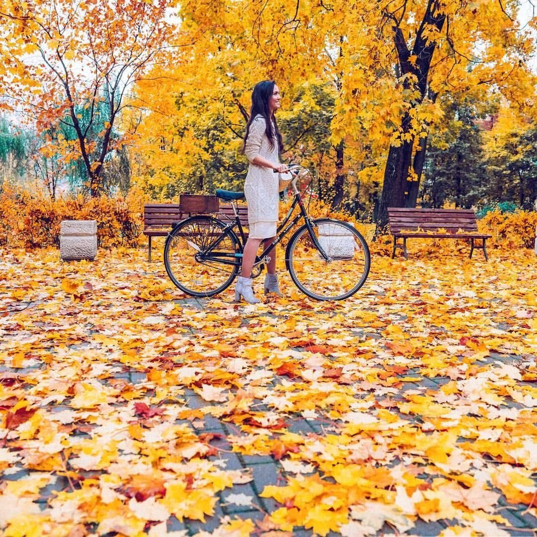 Фотосессия на пешеходе осень