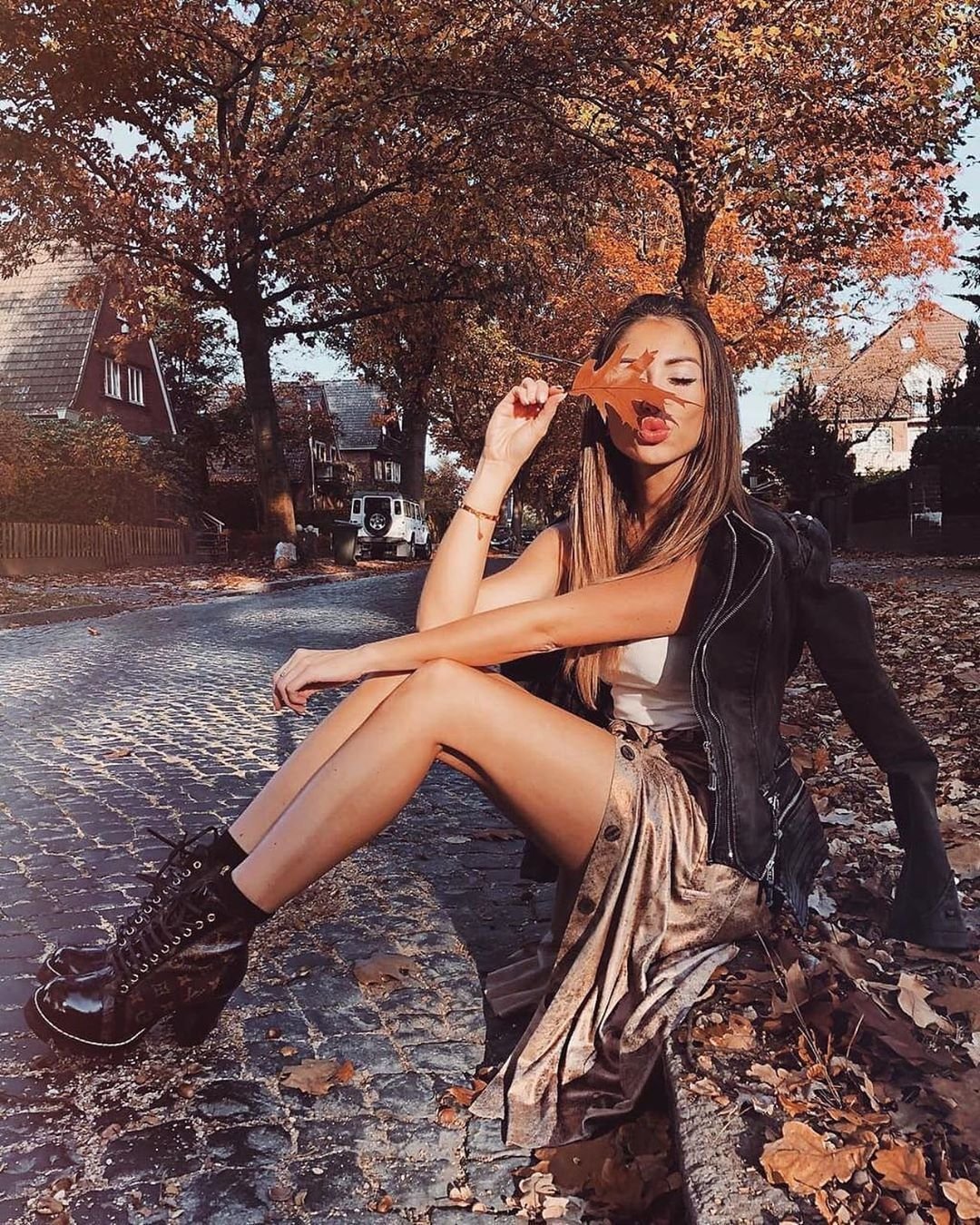 Осенний вид из окна