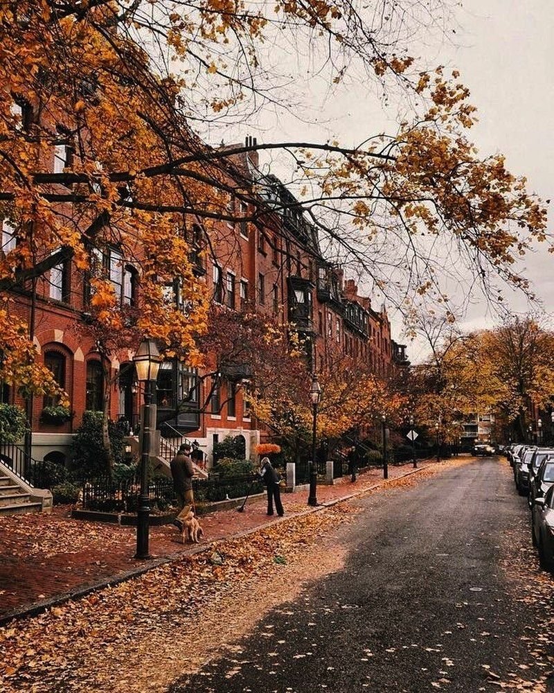 Улочки Нью Йорка осенью