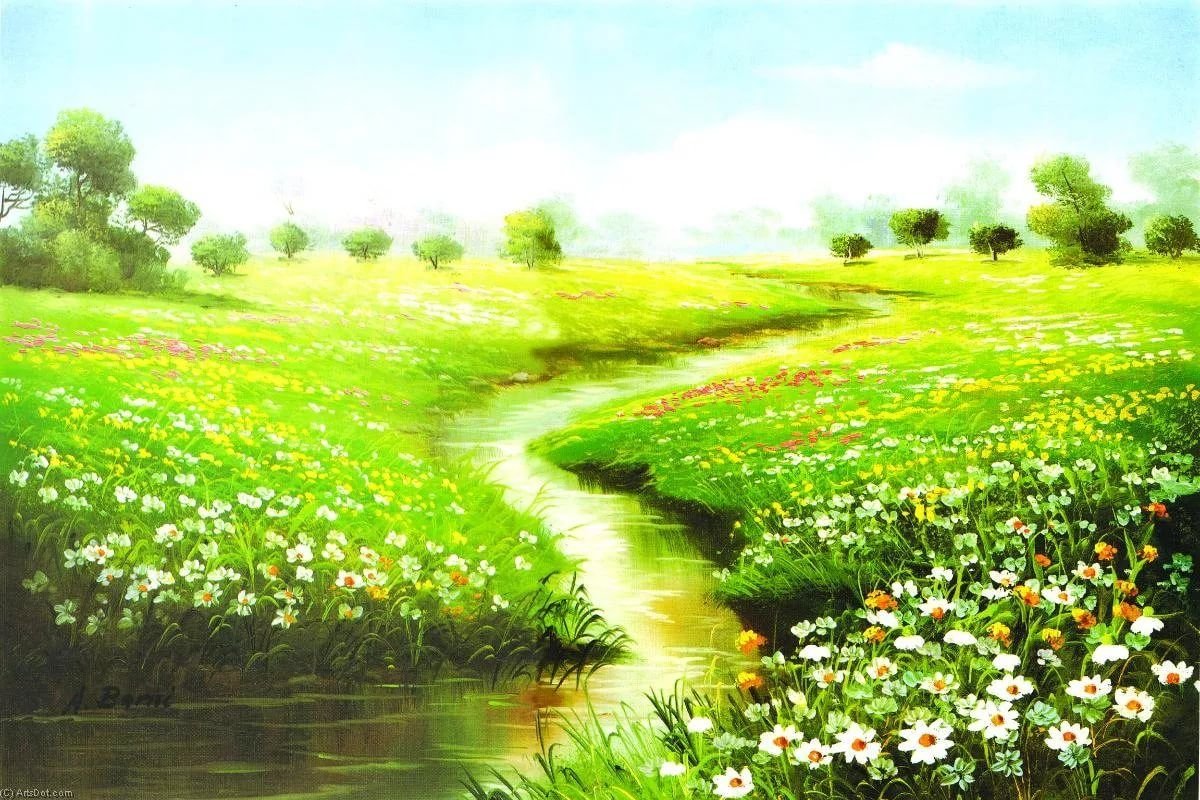 Пейзаж лето