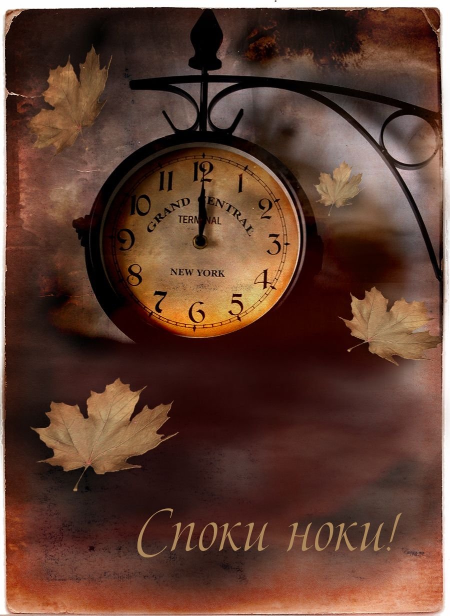 Спокойной доброй ночи осенний