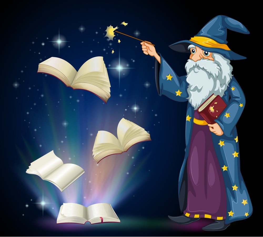 Волшебник с палочкой