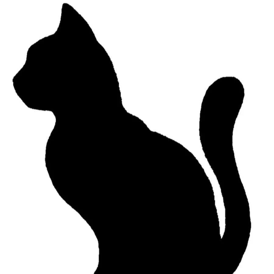 Силуэты котов