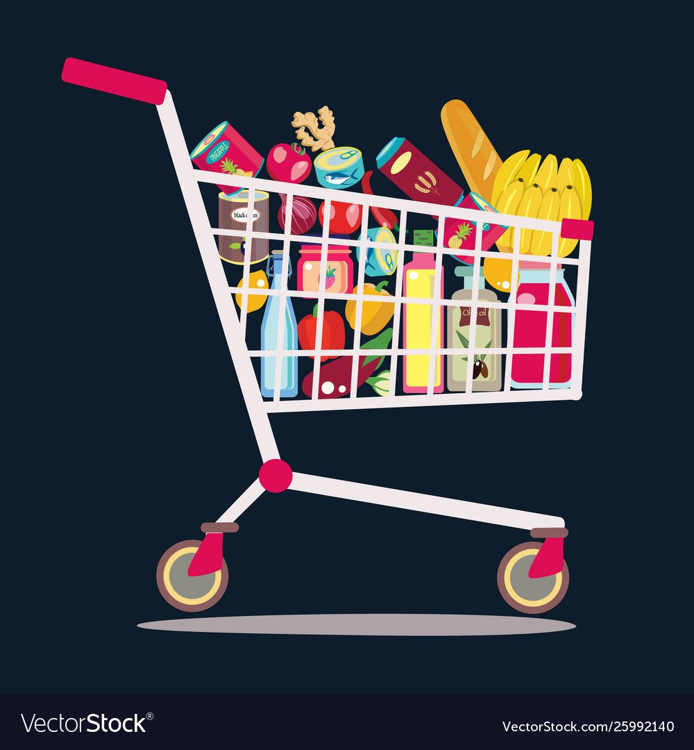 Тележка новый год