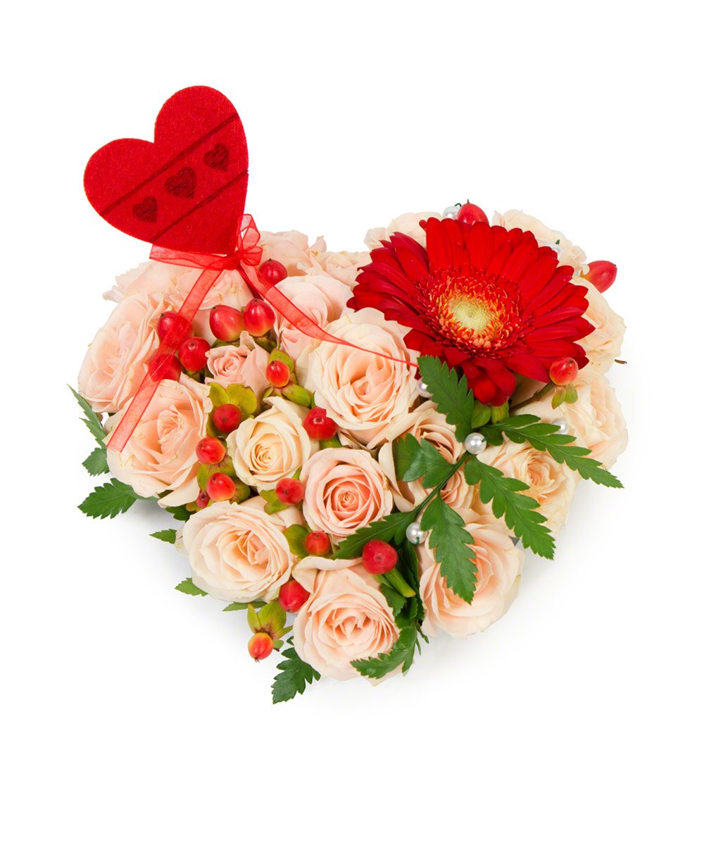 Букеты на день влюбленных