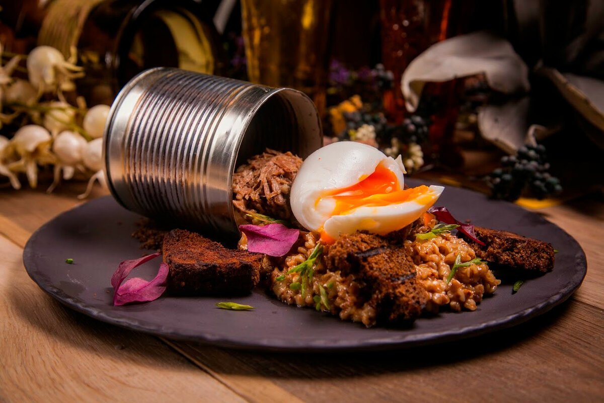 Креативная подача блюд в ресторанах