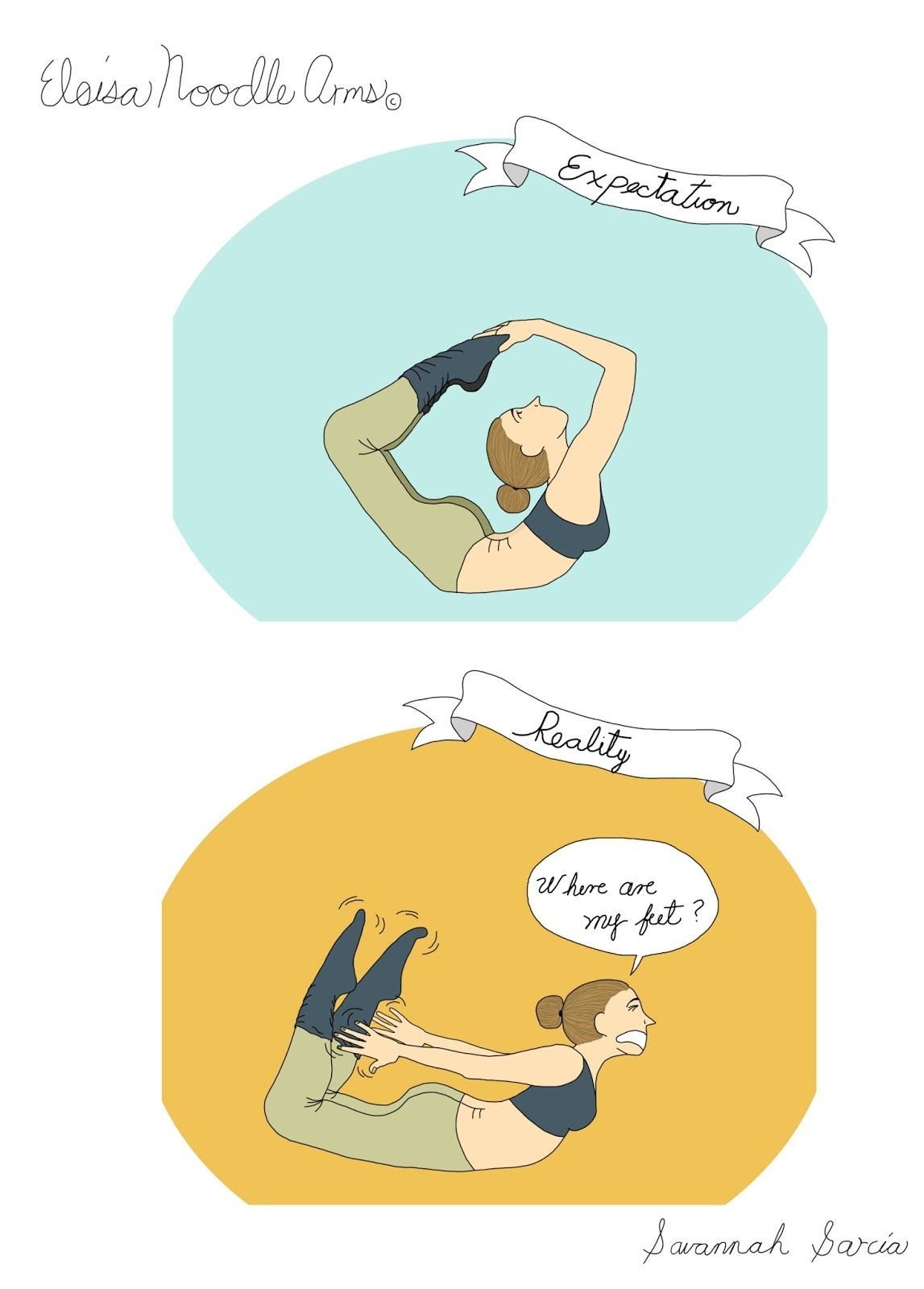 Смешные фразы про йогу