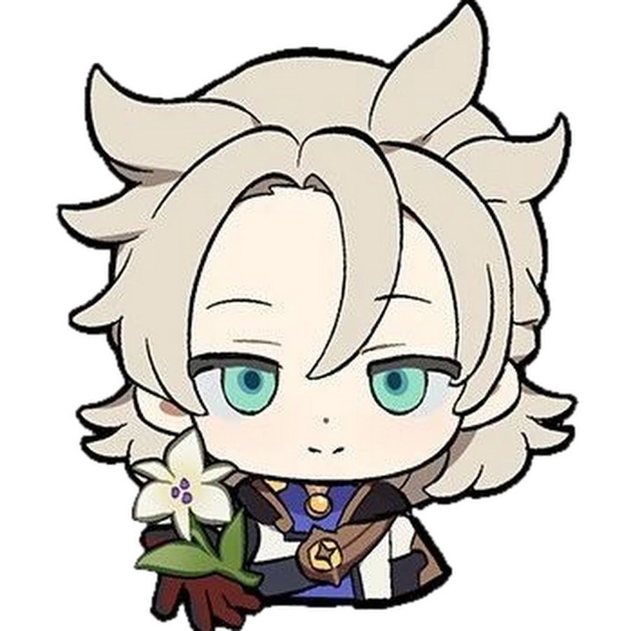 Стикеры Геншин Импакт Чиби