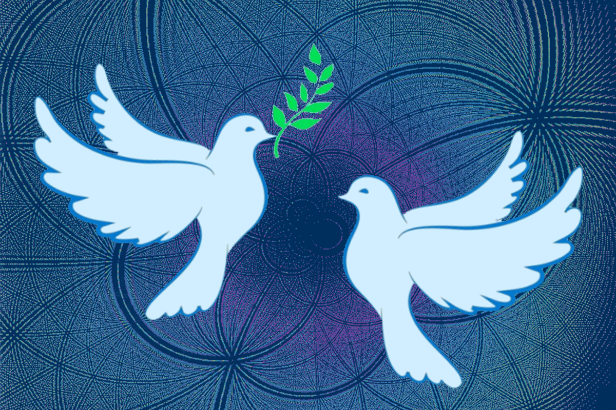 Голубь в круге