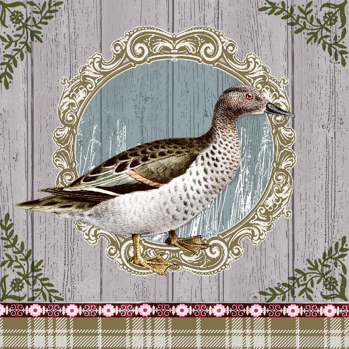 Салфетка для декупажа утки