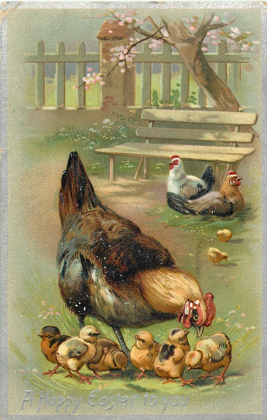 Цыплята для декупажа