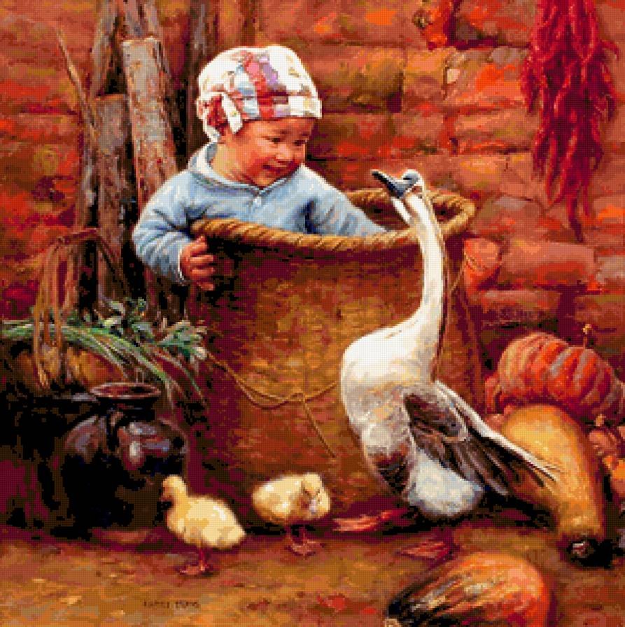 Китайский художник Barry yang.